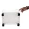 Mind Reader 3-Tier Ivory Rolling Plastic Storage Containers